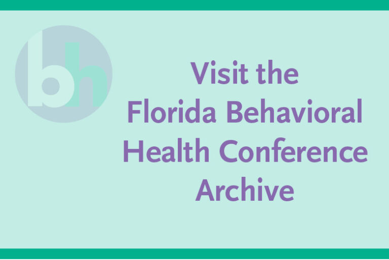 Florida Behavioral Health Conference 2022 FBHA